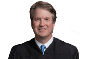 Official portrait of Brett M. Kavanaugh