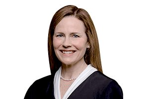 Official portrait of Amy Coney Barrett