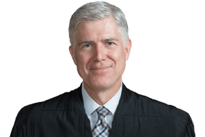 Official portrait of Neil Gorsuch