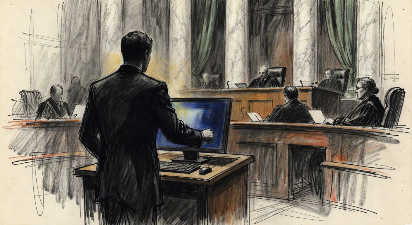 Illustration for Ashcroft v. American Civil Liberties Union