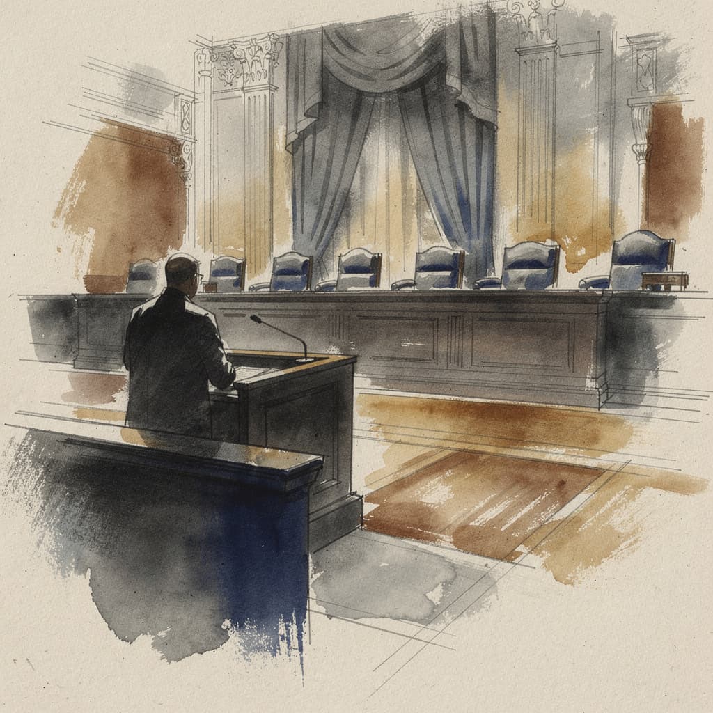 Illustration for Dobbs v. Jackson Women