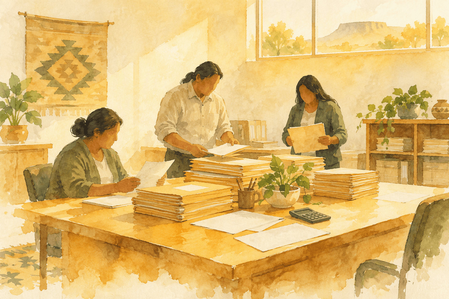 Illustration for Ken L. Salazar, Secretary of the Interior v. Ramah Navajo Chapter