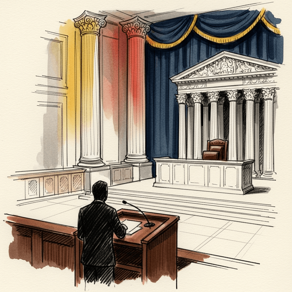 Illustration for Tuesday in Hunter v. United States