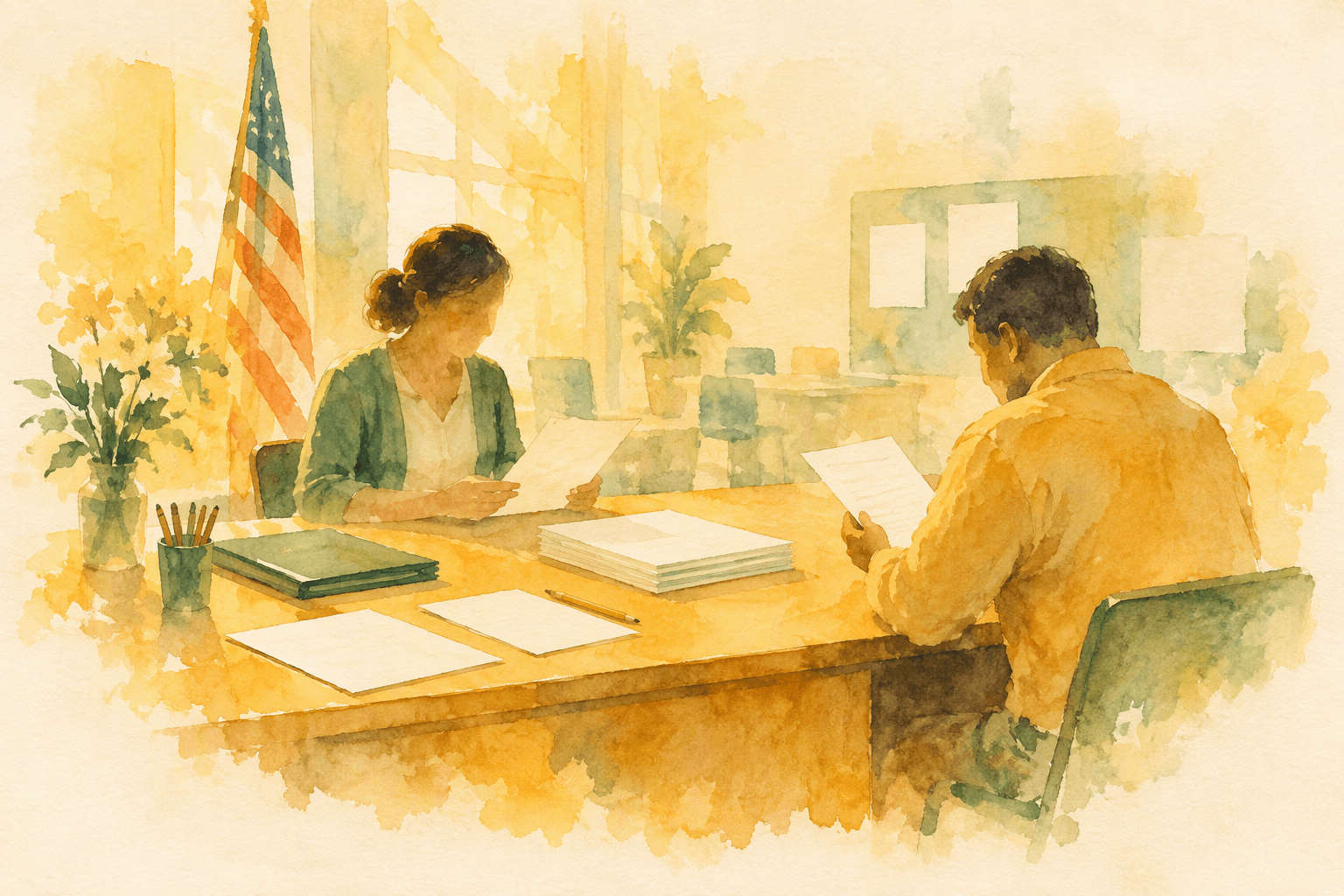 Illustration for Arizona v. The Inter Tribal Council of Arizona, Inc.