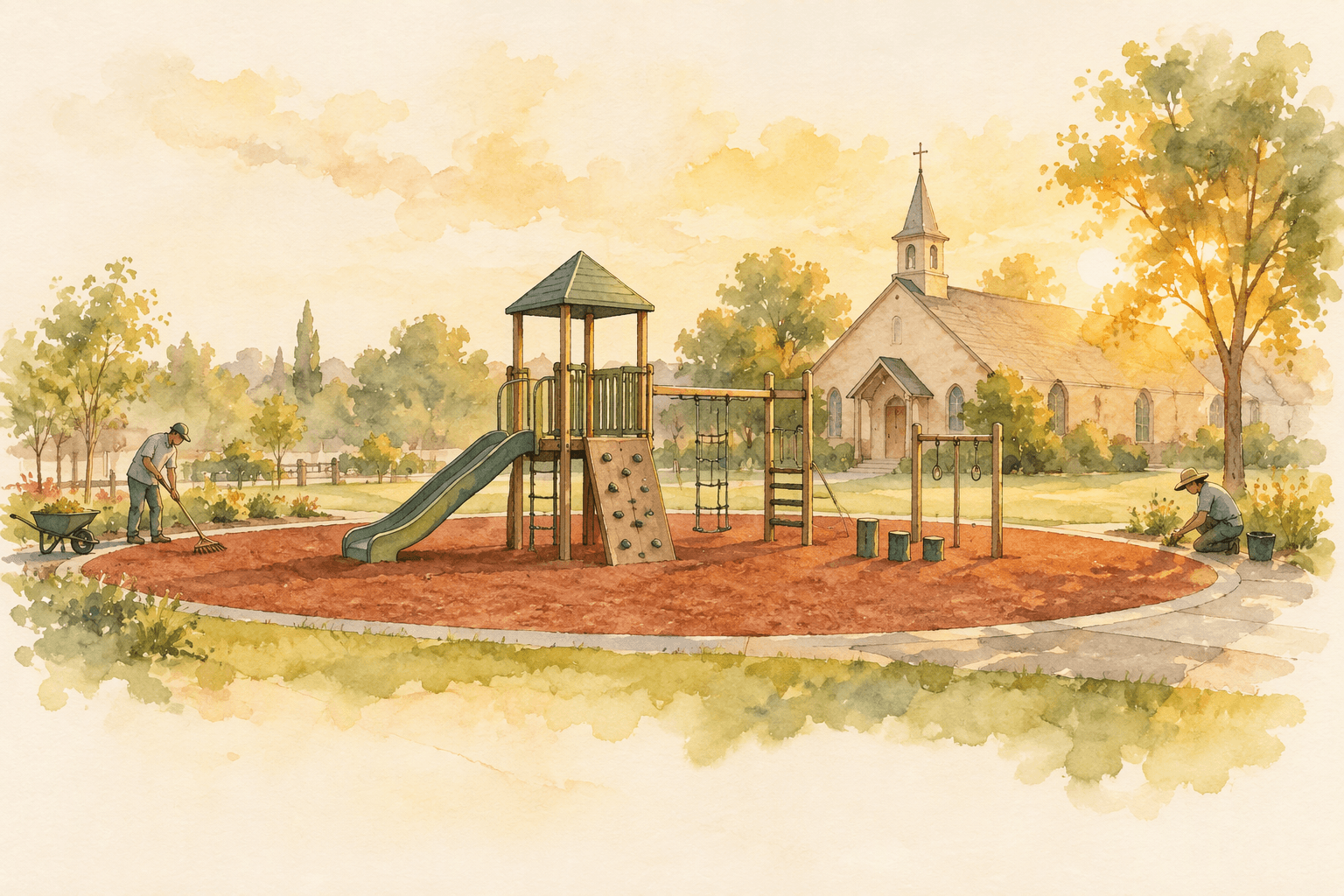 Illustration for Trinity Lutheran Church of Columbia, Inc. v. Comer