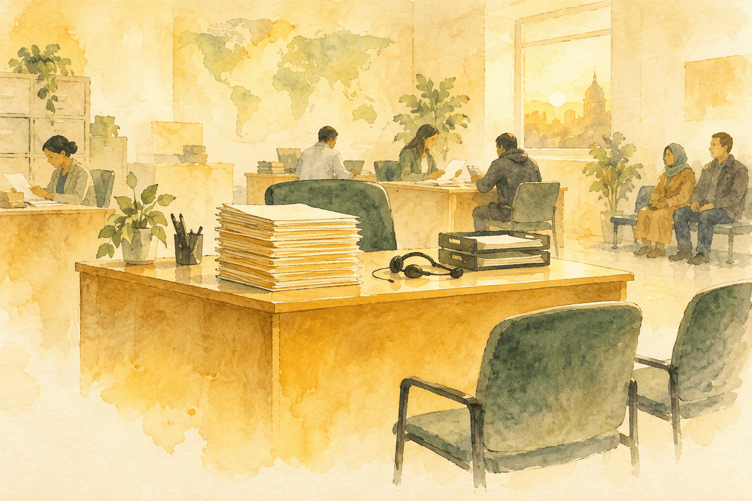 Illustration for United States v. Texas