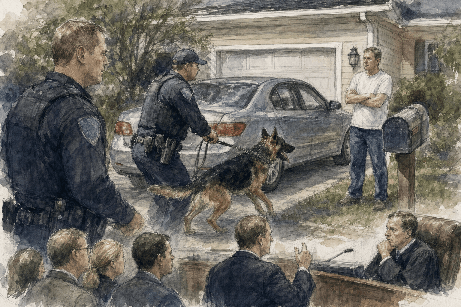 Illustration for Collins v. Virginia