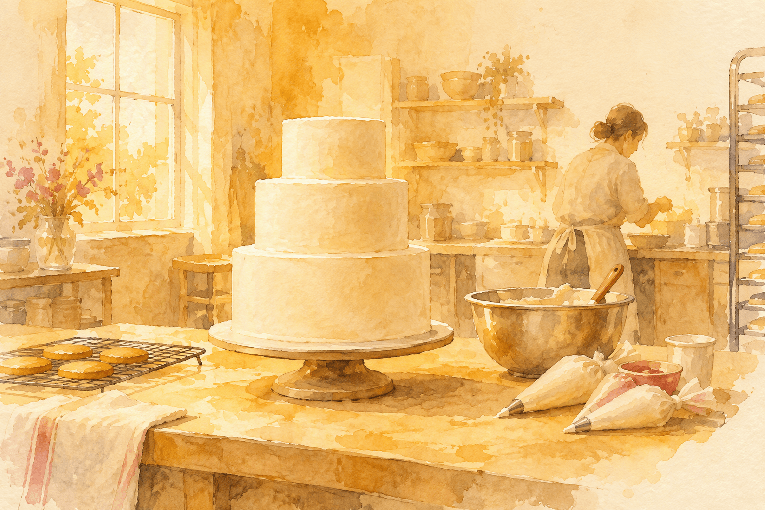 Illustration for Masterpiece Cakeshop, Ltd. v. Colorado Civil Rights Comm'n