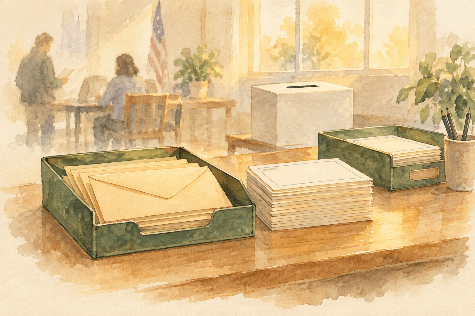 Illustration for Husted v. A. Philip Randolph Institute