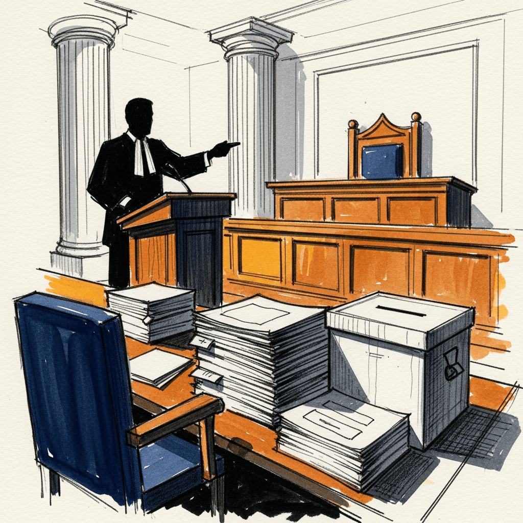 Illustration for Ohio Democratic Party, Applicant v. Donald J. Trump for President, Inc.