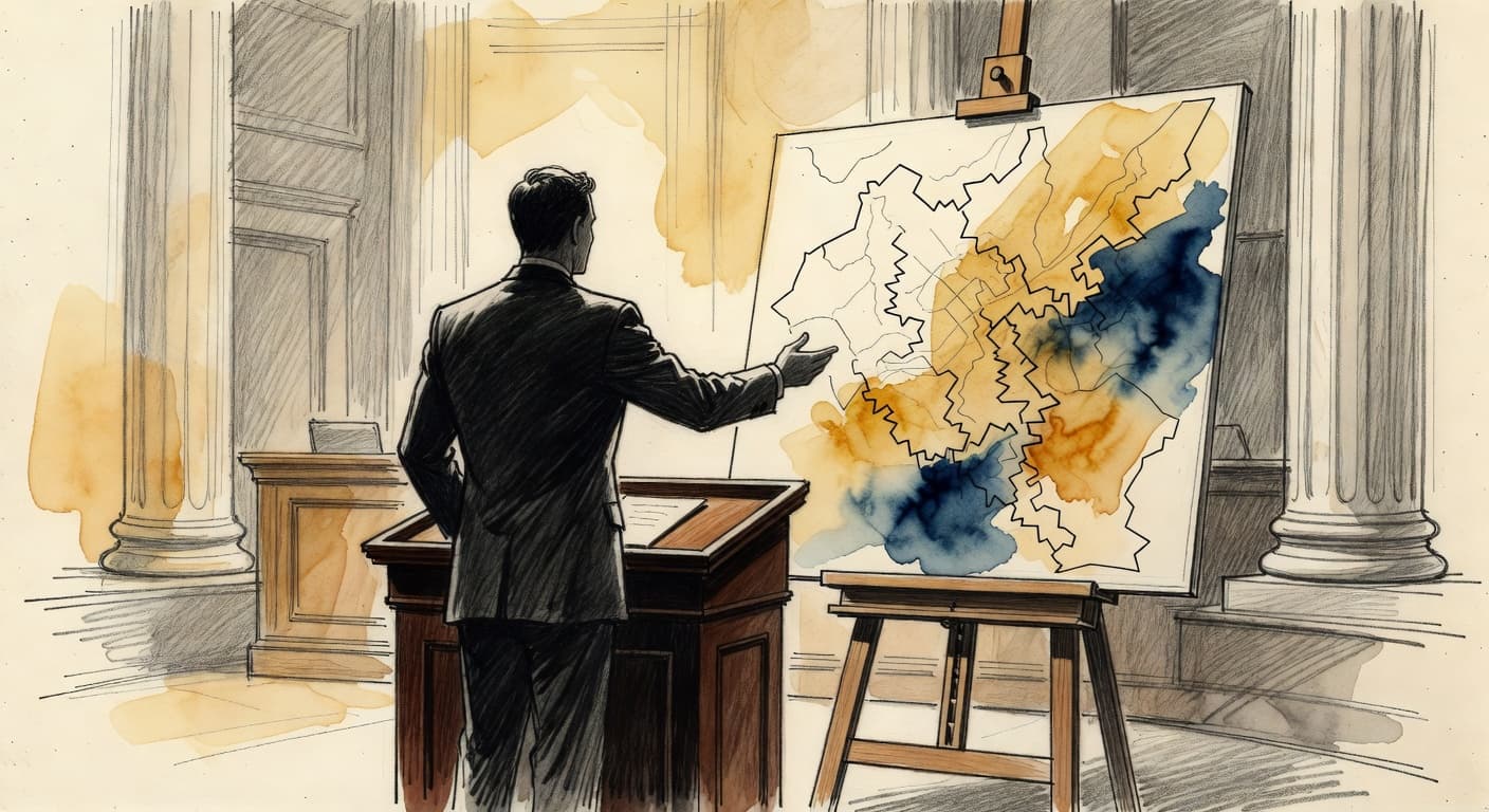 Illustration for North Carolina, Applicants v. Sandra Little Covington