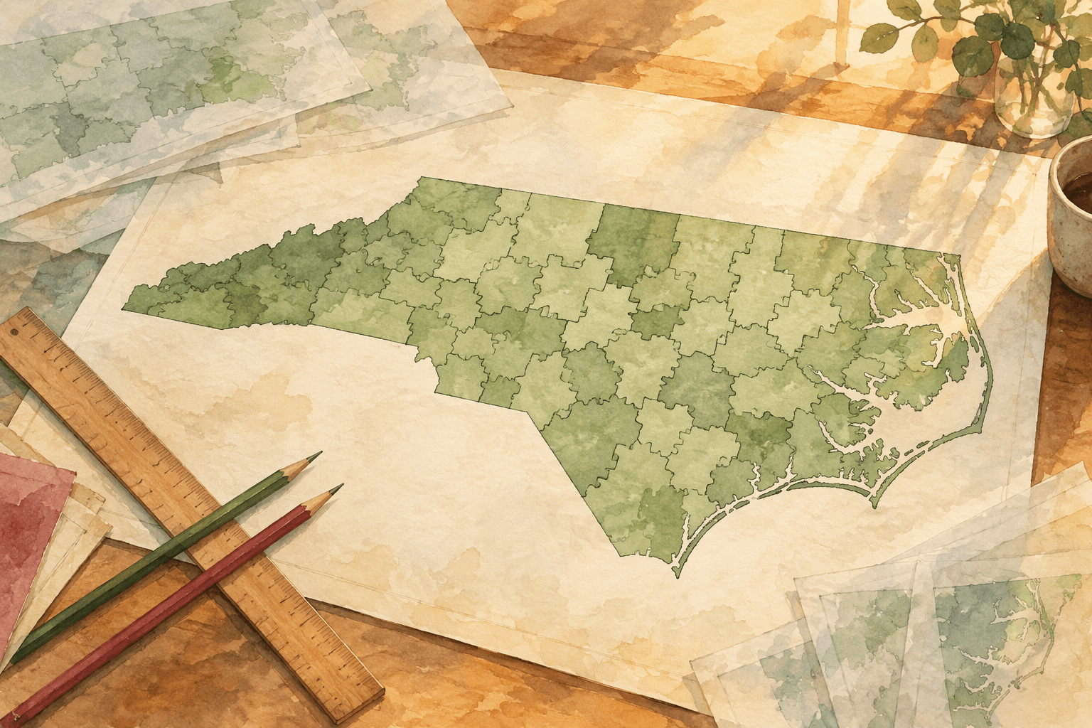 Illustration for North Carolina, et al., Appellants v. Sandra Little Covington, et al.
