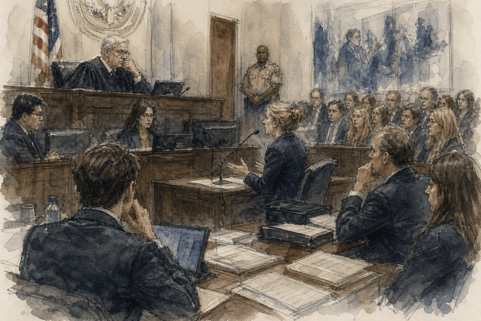 Illustration for United States v. Microsoft Corp.