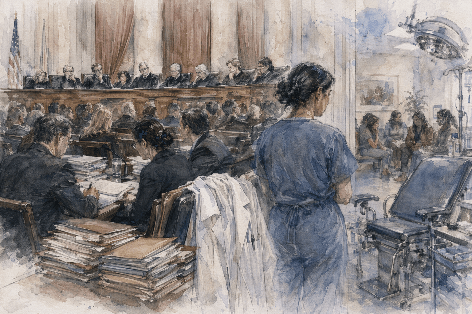 Illustration for June Medical Services L. L. C. v. Russo