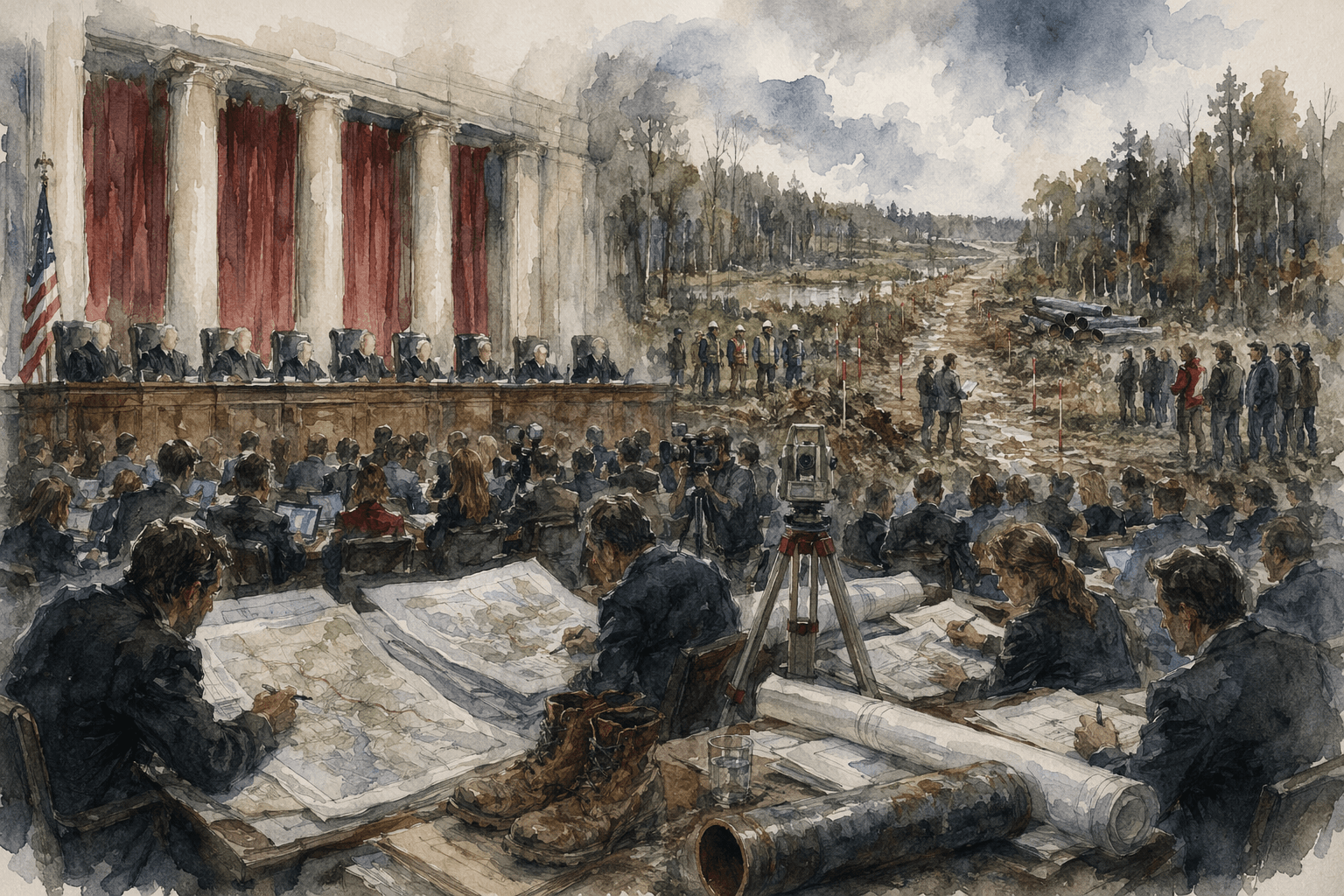 Illustration for PennEast Pipeline Co. v. New Jersey