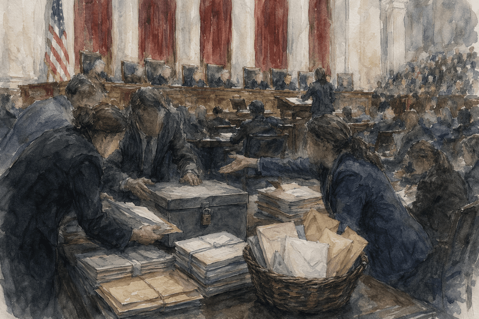 Illustration for Americans for Prosperity Foundation v. Bonta