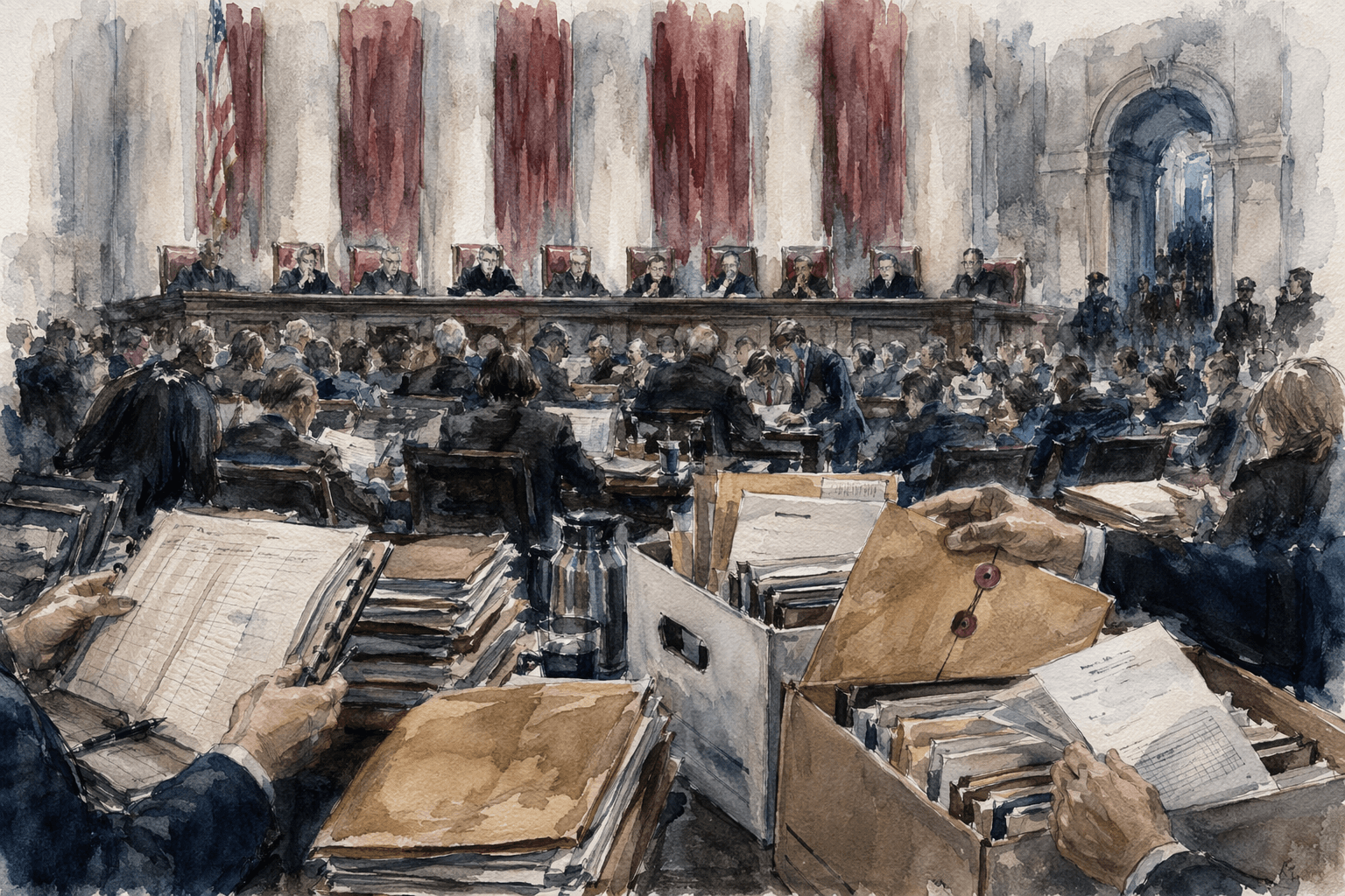 Illustration for Trump v. Vance