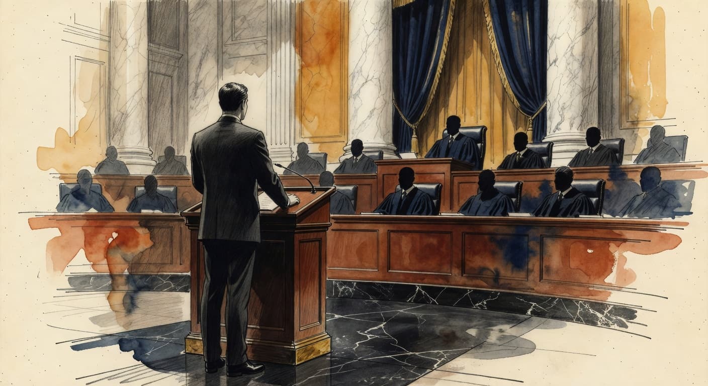 Illustration for Julius Barbour, et al., Petitioners v. Halliburton Company, et al.