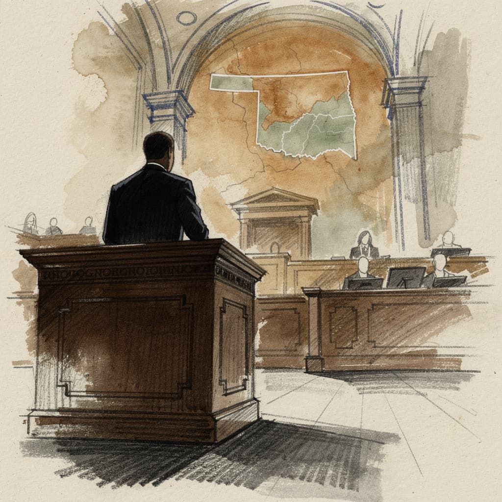 Illustration for Bush v. Sharp