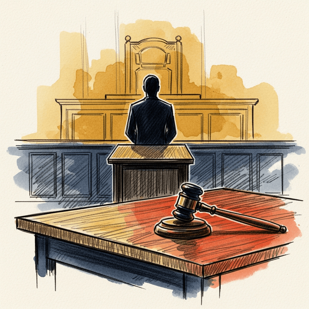 Illustration for North Carolina v. Courtney