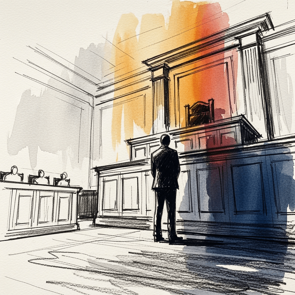 Illustration for Baker v. Florida