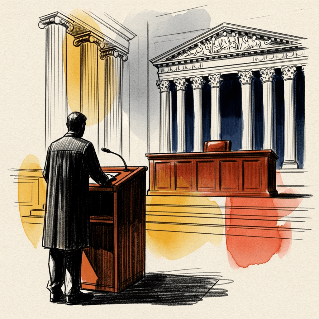 Illustration for Baker v. Clark