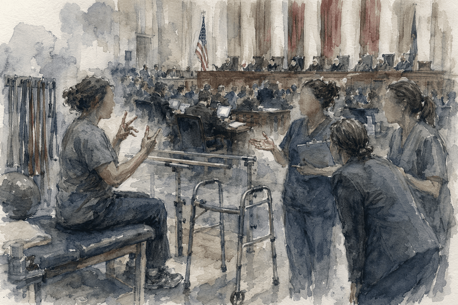 Illustration for Cummings v. Premier Rehab Keller