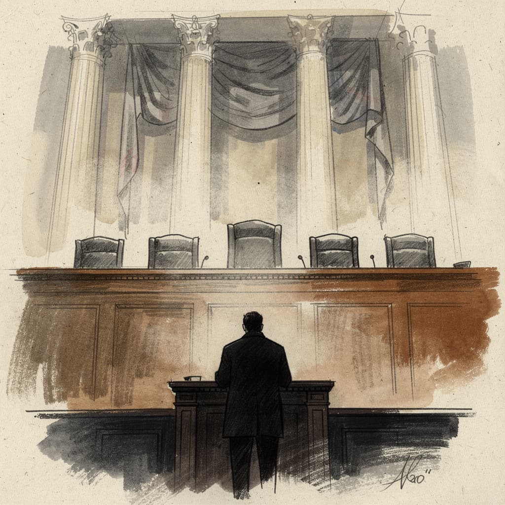 Illustration for Dobbs v. Jackson Women