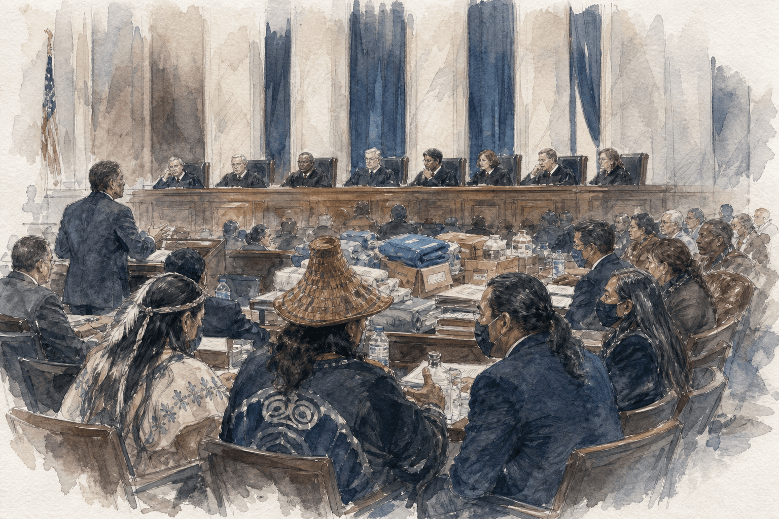 Illustration for Yellen v. Confederated Tribes of Chehalis Reservation