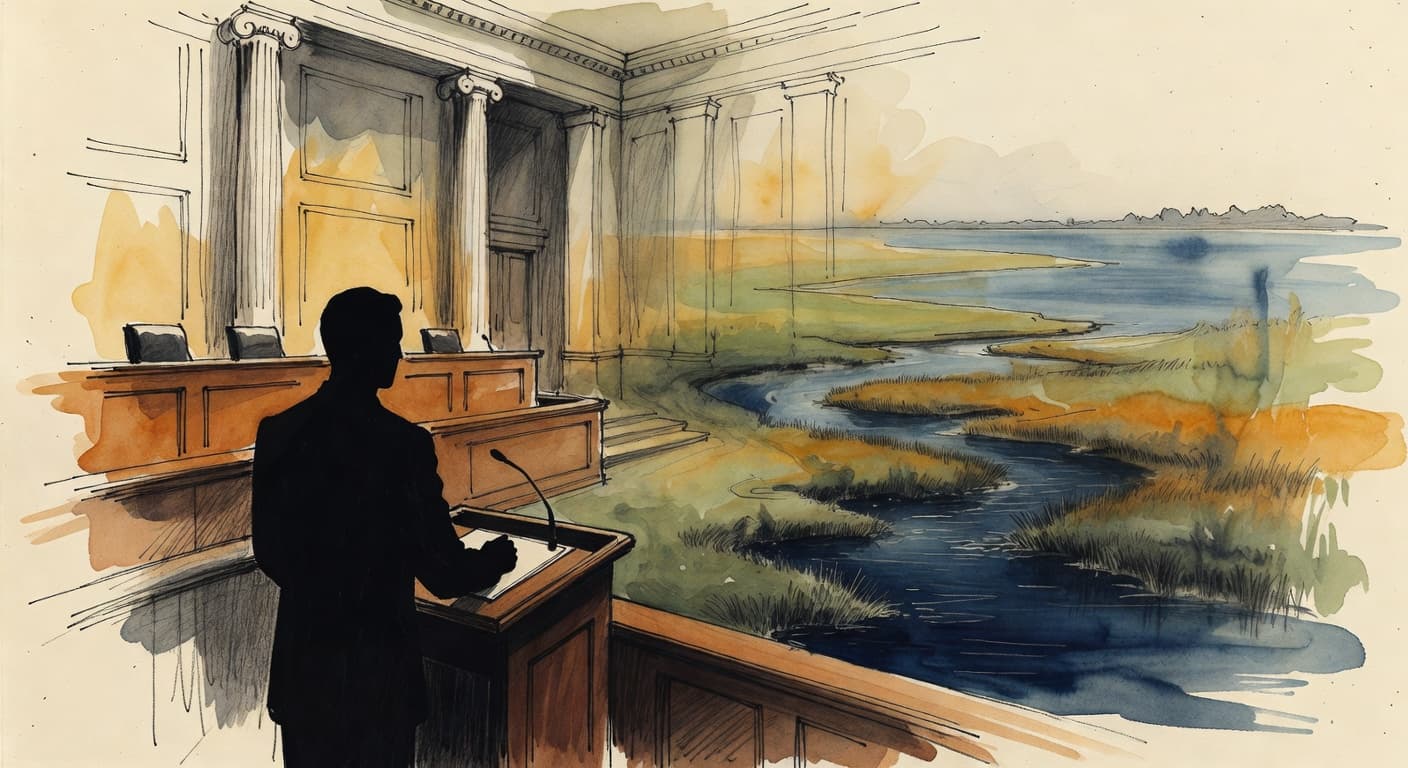Illustration for Sackett v. EPA