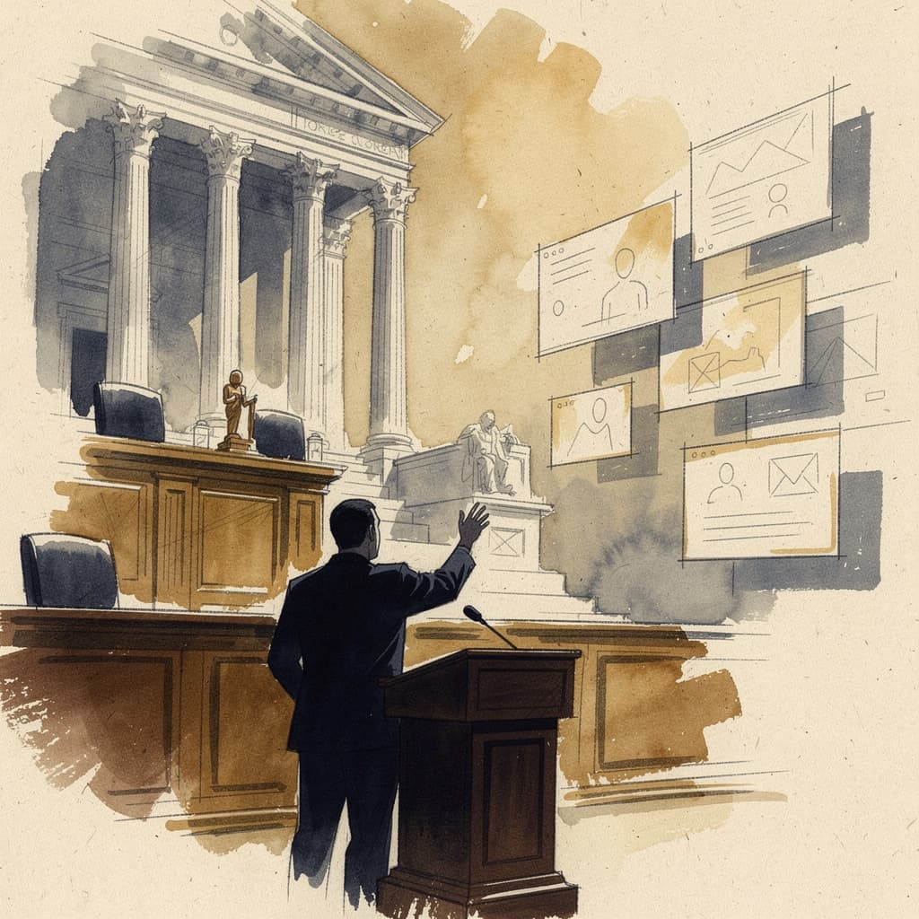 Illustration for NetChoice, LLC v. Paxton