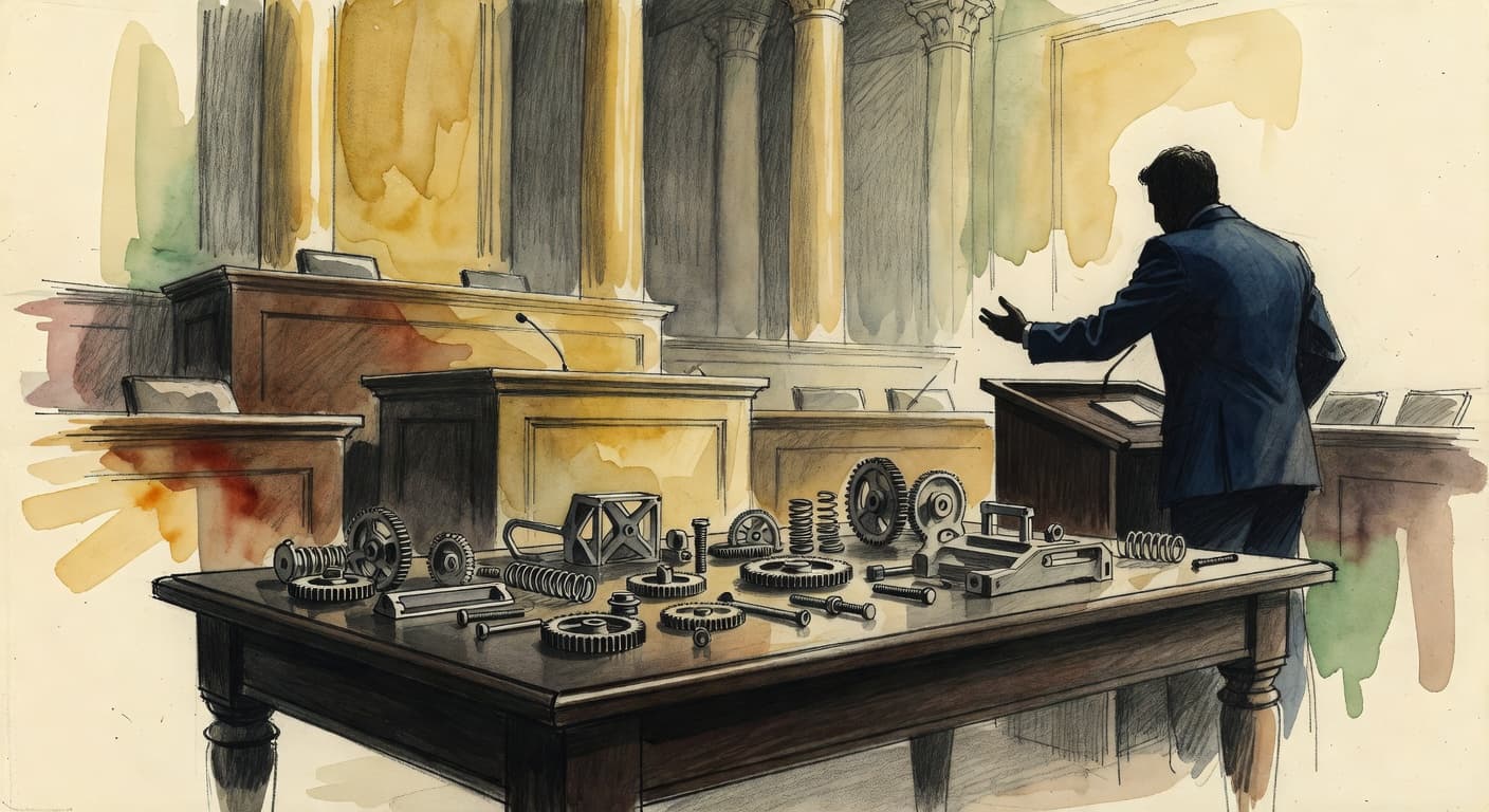 Illustration for Pamela Bondi, Attorney General, et al., Petitioners v. Jennifer VanDerStok, et al.