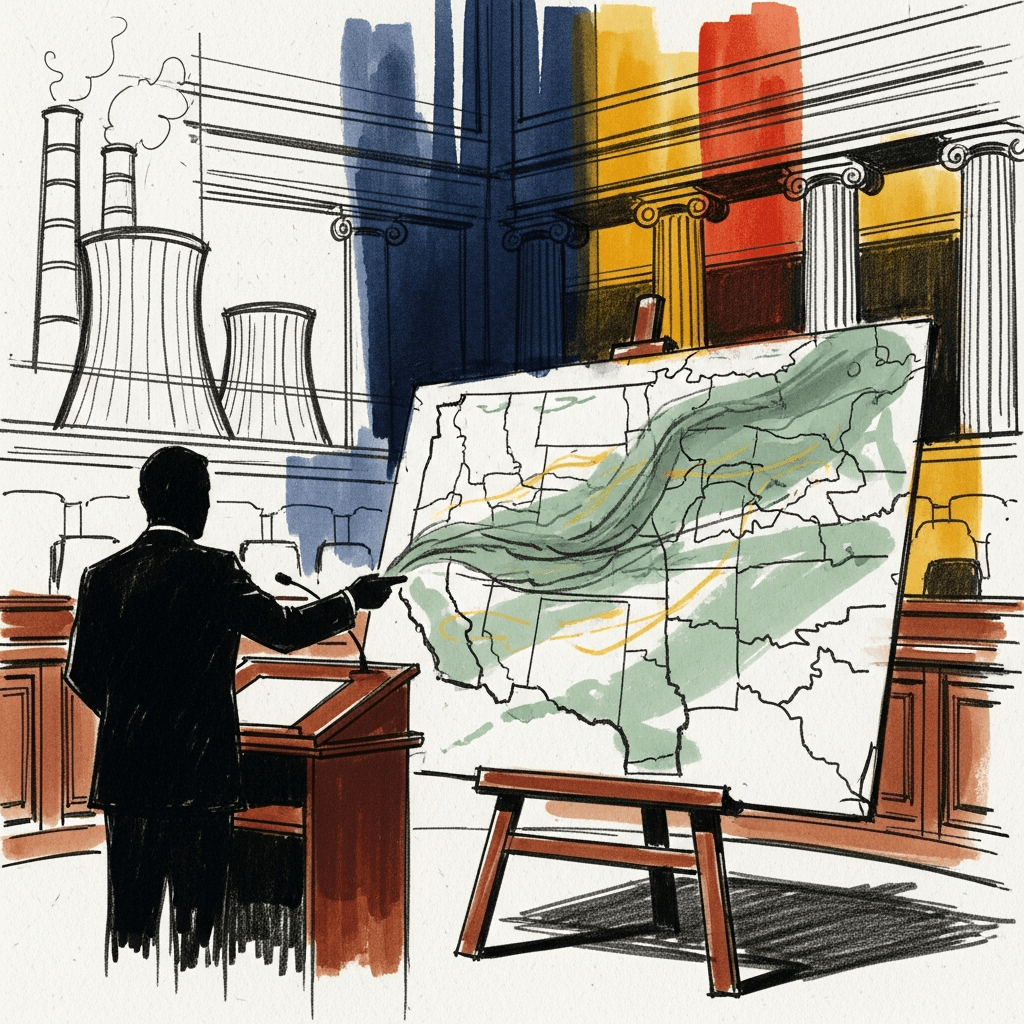 Illustration for Ohio, et al., Applicants v. Environmental Protection Agency, et al.