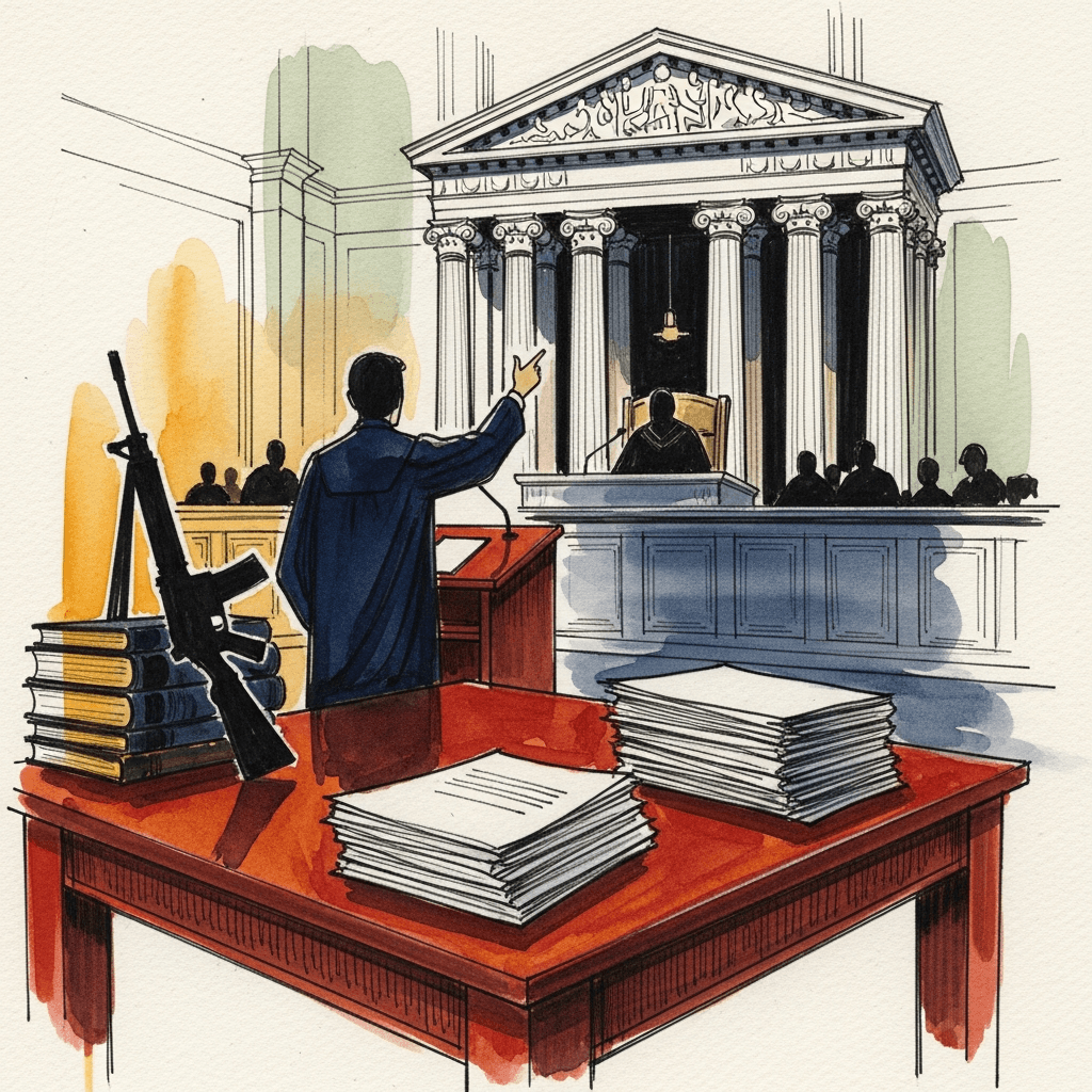 Illustration for Snope v. Brown