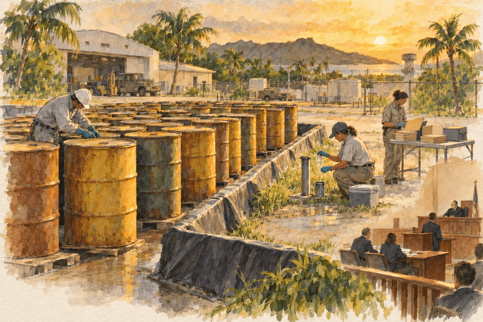 Illustration for Department of the Air Force, et al., Petitioners v. Prutehi Guahan, fka Prutehi Litekyan
