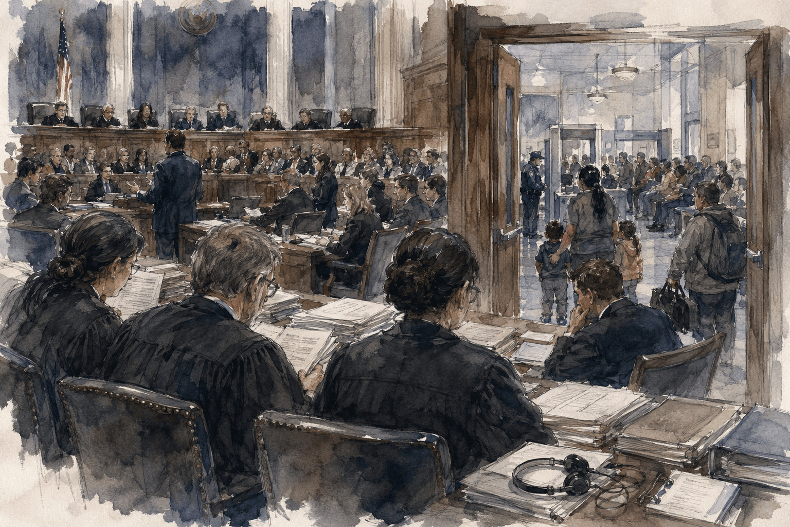 Illustration for Daren K. Margolin, Director of the Executive Office for Immigration Review v. National Association of Immigration Judges