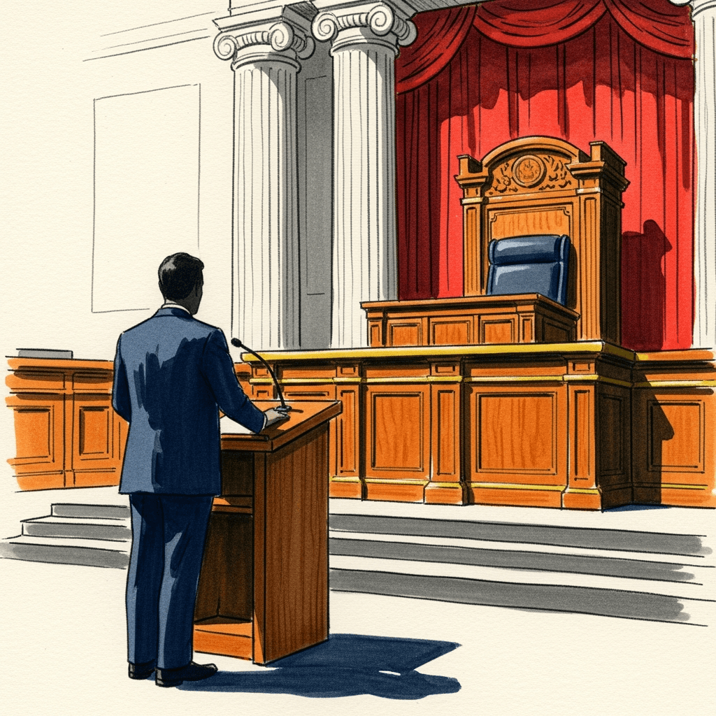 Illustration for Donald J. Trump, President of the United States, et al., Applicants v. Lisa D. Cook, Member of the Board of Governors of the Federal Reserve System